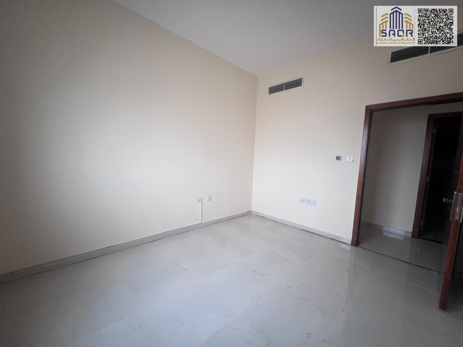 Spacious Two Bedroom Apartment With Living Room Three Bathrooms Balcony Practical Kitchen And Central AC In A Quiet Family Friendly Location