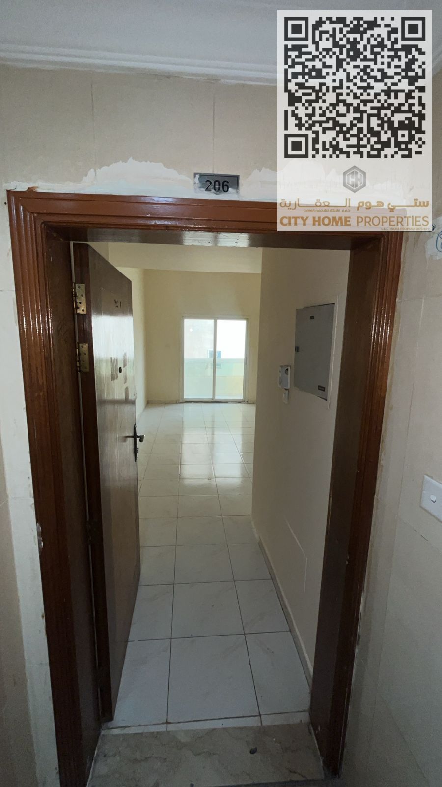 1BHK Apartment for Rent in Al Nuaimiya 2 Near Kuwait Street – Balcony, Central AC, Prime Location, Flexible Payment Options