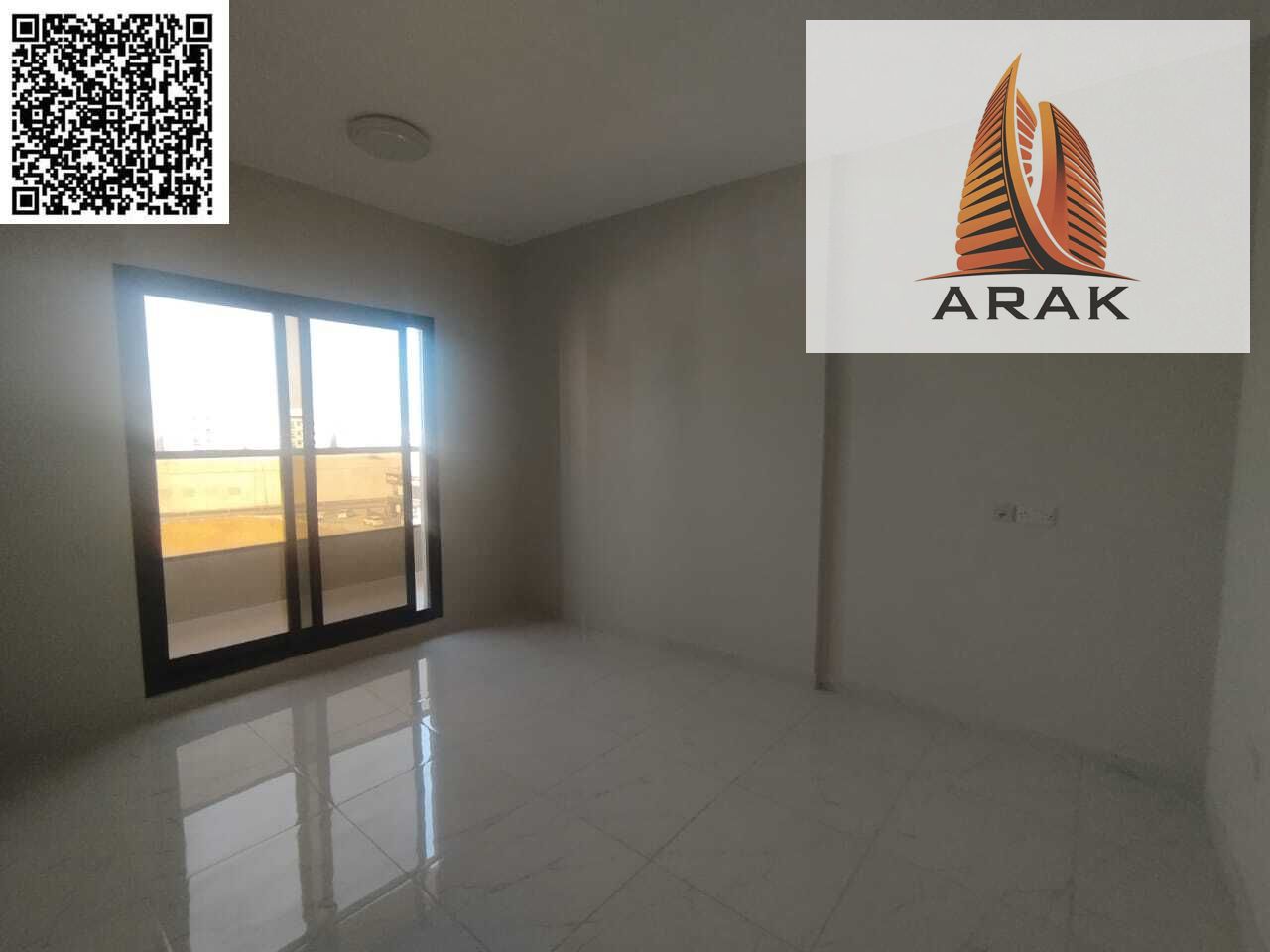 A 1 bedroom apartment with a living hall is available for annual rent in Al Rawda located in Al Marwa Building